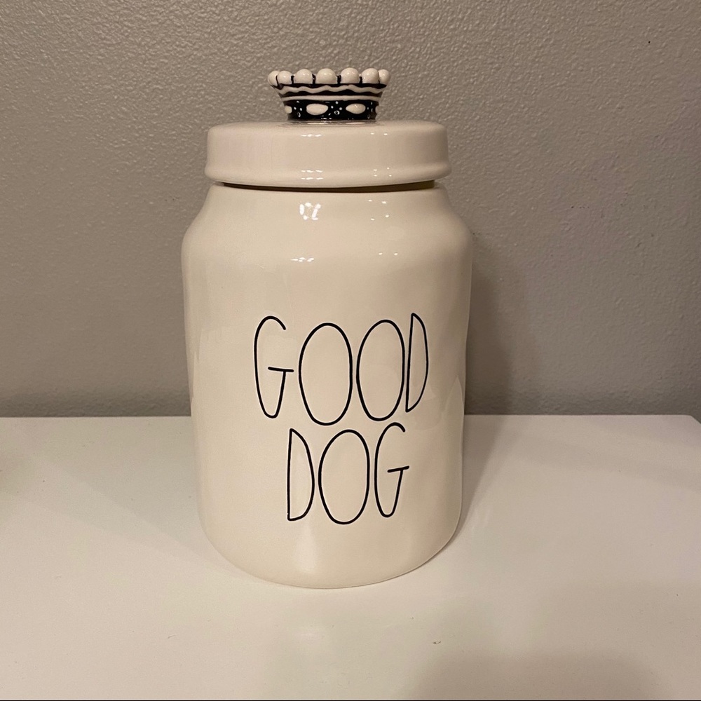 Rae Dunn - Good Dog - Treat Jar